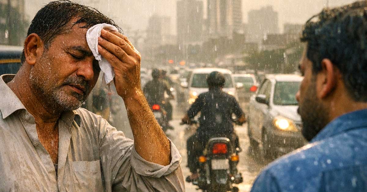 کراچی میں گرمی برقرار، بوندا باندی کا امکان محکمہ موسمیات کے مطابق درجہ حرارت 36 ڈگری تک جانے کی توقع