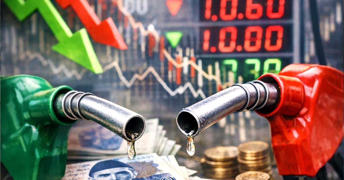 پیٹرول اور ڈیزل کی قیمتوں میں اتار چڑھاؤ، 10 دن میں 8 بار تبدیلیاں صرف 10 دن میں قیمتوں میں کئی تبدیلیاں، عوام پر اثرات برقرار