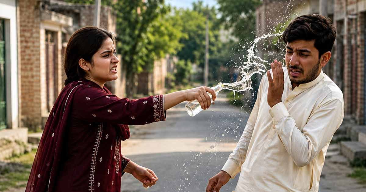 پشاور: شادی سے انکار پر لڑکی نے لڑکے پر تیزاب پھینک دیا 26 سالہ صدیق اللہ کے ایک لڑکی سے دوستانہ تعلقات تھے