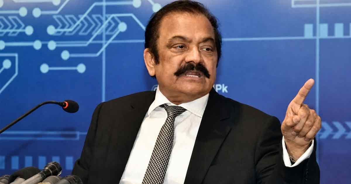 پی ٹی آئی سے رابطے پی ٹی آئی کے ساتھ آف دی ریکارڈ رابطے ہیں، رانا ثنا اللہ